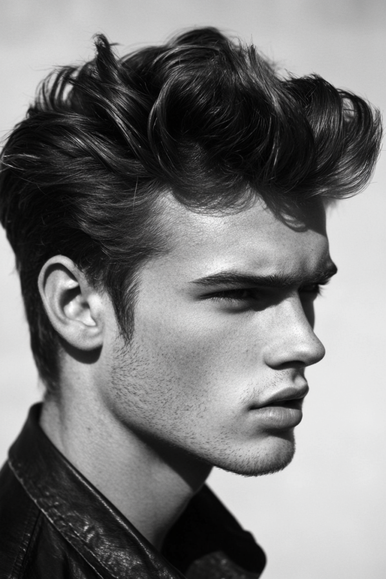 33 Men’s Textured Quiff Styling Essentials