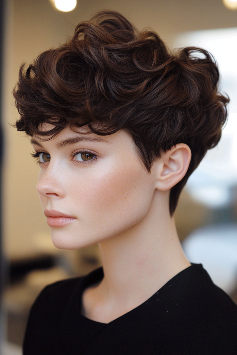 32 Women’s Layered Pixie Styling Collections